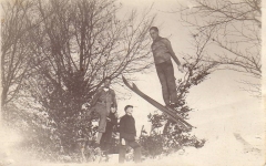 Skispringen am Inselberg History Bild 13 | Otto Brandt 1. Brotteroder Olympia- Teilnehmer 1936